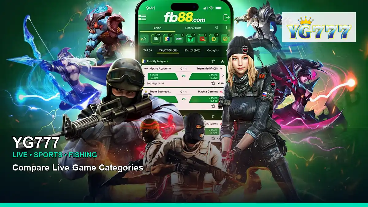 YG777 sports betting and arcade games for Philippine players